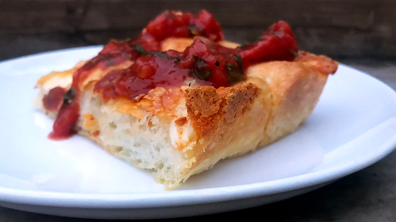 Could have left it in the oven a touch longer, but for a first attempt, I’m not mad at it.